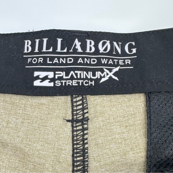 Billabong For Land and Water NWT Men’s Platinum Stretch Shorts Size 30 - Picture 3 of 15